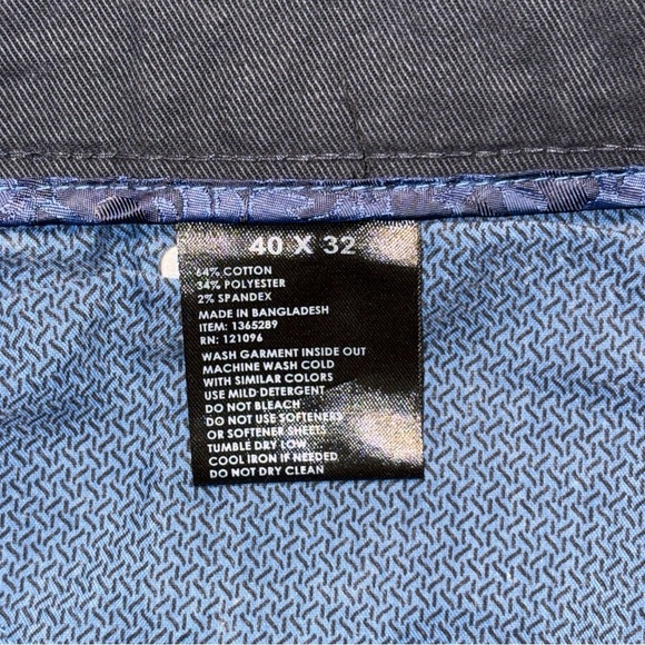 English Laundry Men's Blue Straight Fit Jeans 40x32 Denim Mid Rise - Picture 5 of 5